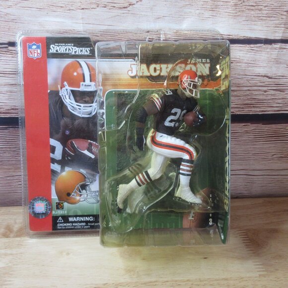 James Jackson NFL Series 3 Running Back Figure McFarlane Sports  NIB 2002 - Picture 2 of 7